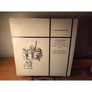 Anton Reicha 8 Trios For 3 Horns, 12 Trios For 2 Horns And Bassoon Op. 93 LP